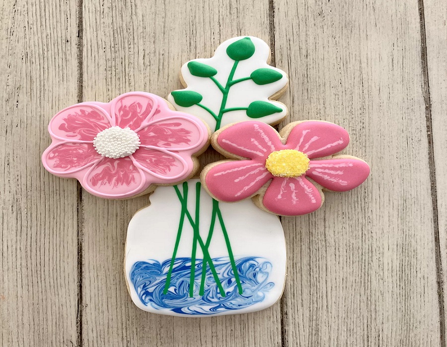 Mother’s Day Floral Bouquet Cookie Decorating Workshop