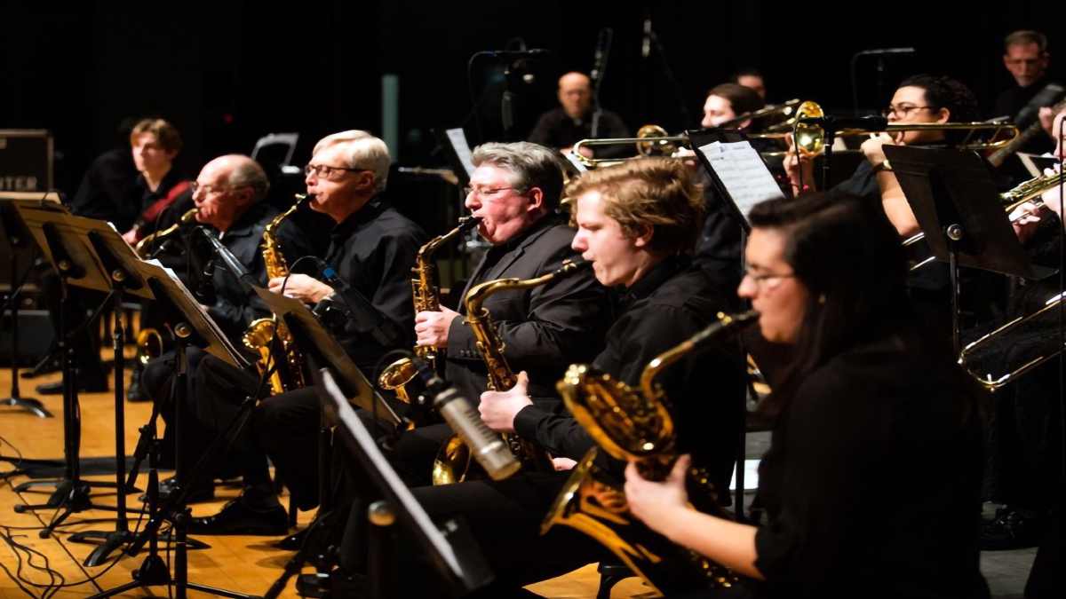 The Monday Night CLC Jazz Ensemble and Tuesday Night CLC Jazz Ensemble at James Lumber Center for the Performing Arts