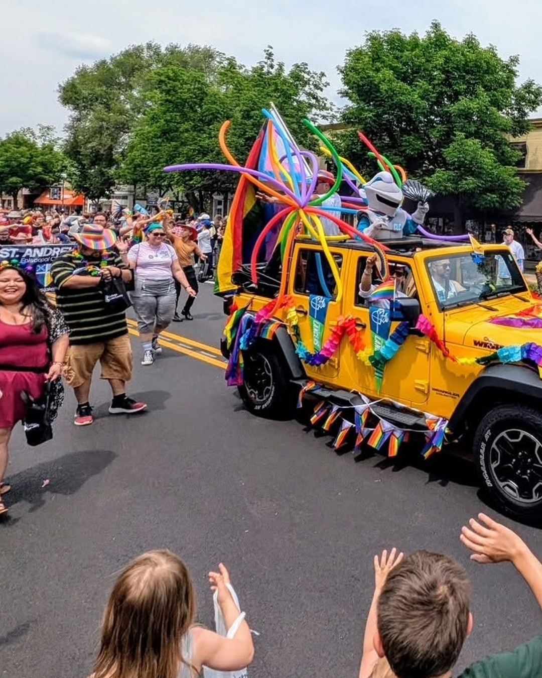 Pride Parade in Grayslake