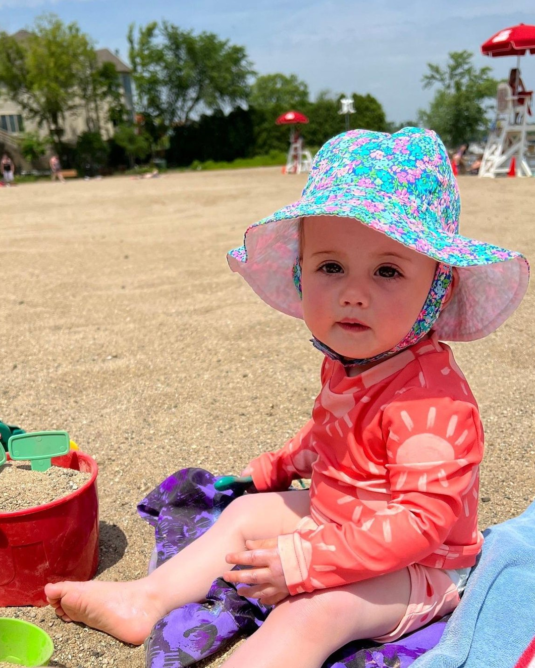 Baby on the beach