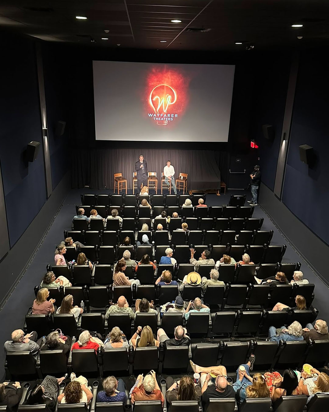 Crowd at Wayfarer Theaters for an Event