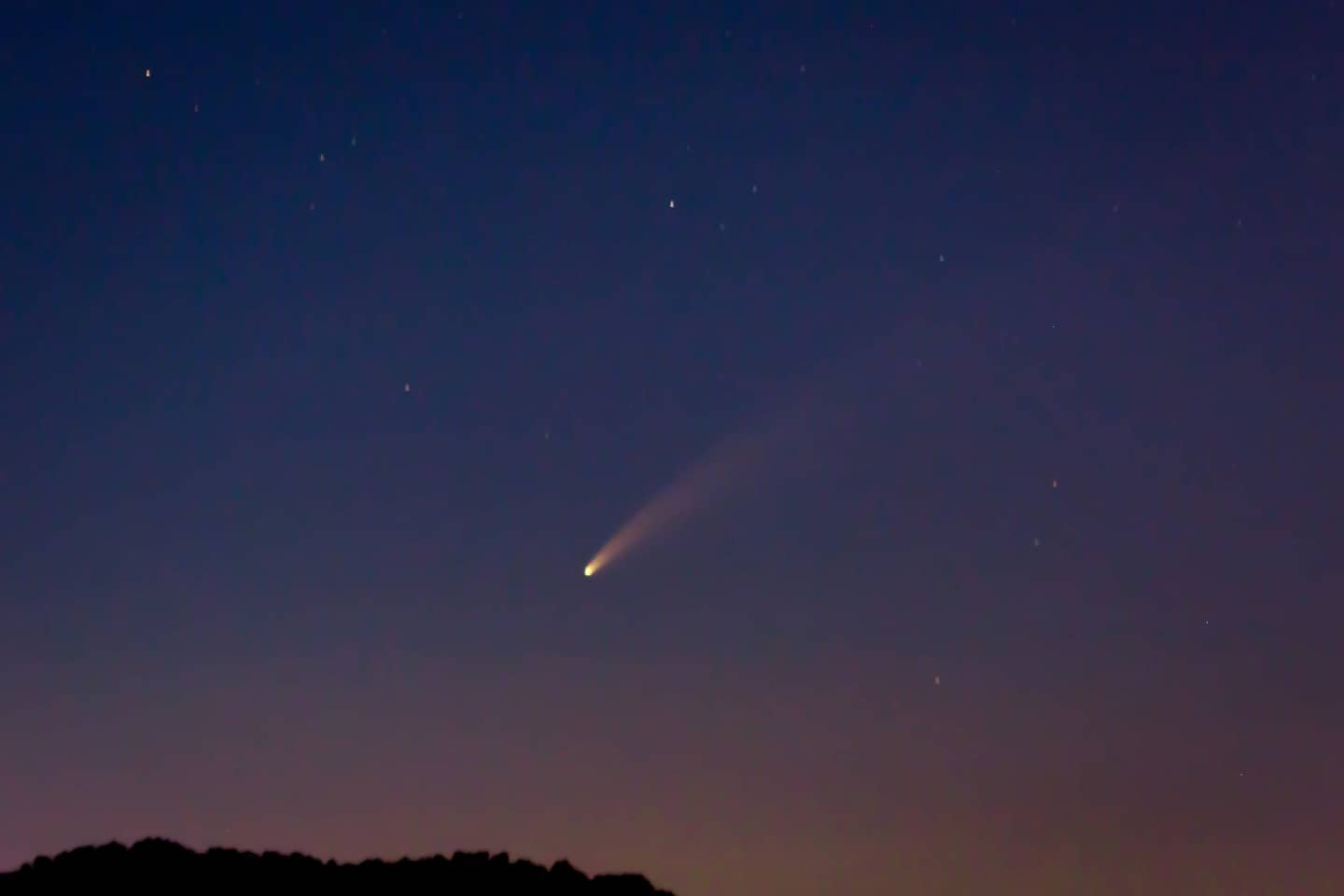 Comet in Lake County taken by Janelle Rominski
