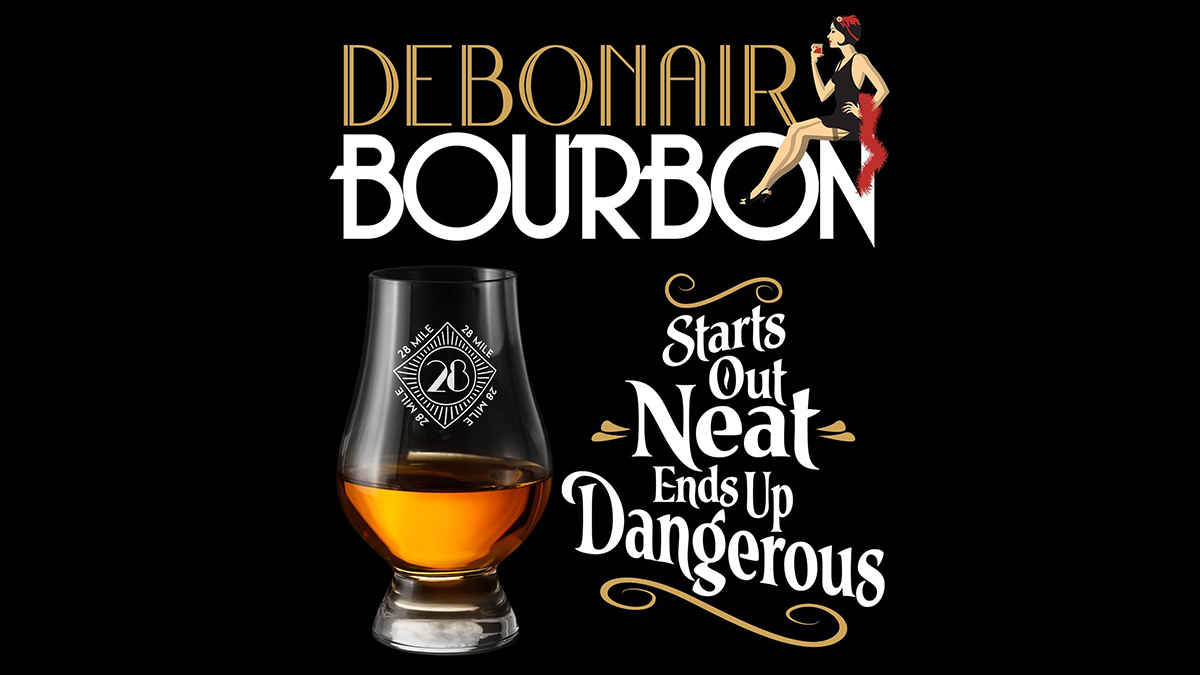 Debonair Bourbon from 28 Mile Distilling Co. 
