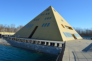 Gold Pyramid House