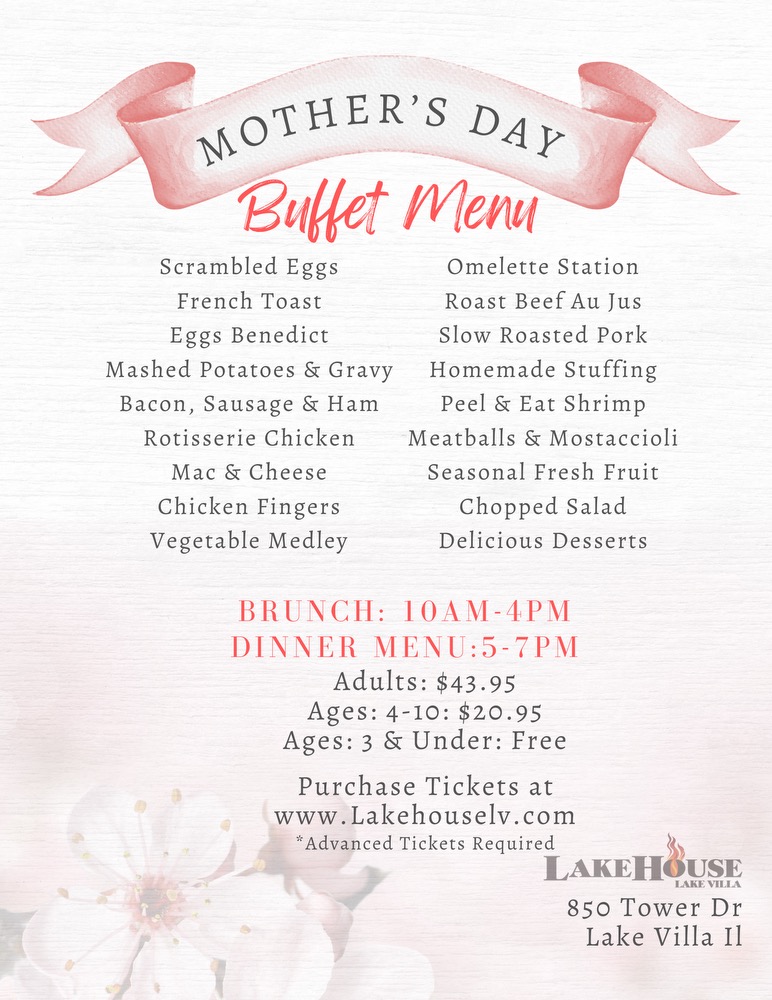 Lakehoue Mother's Day Brunch