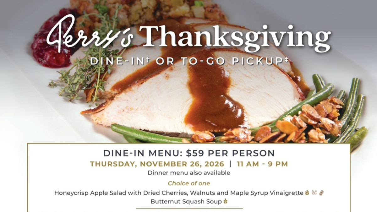 Perry's Thanksgiving - Pickup or To-Go