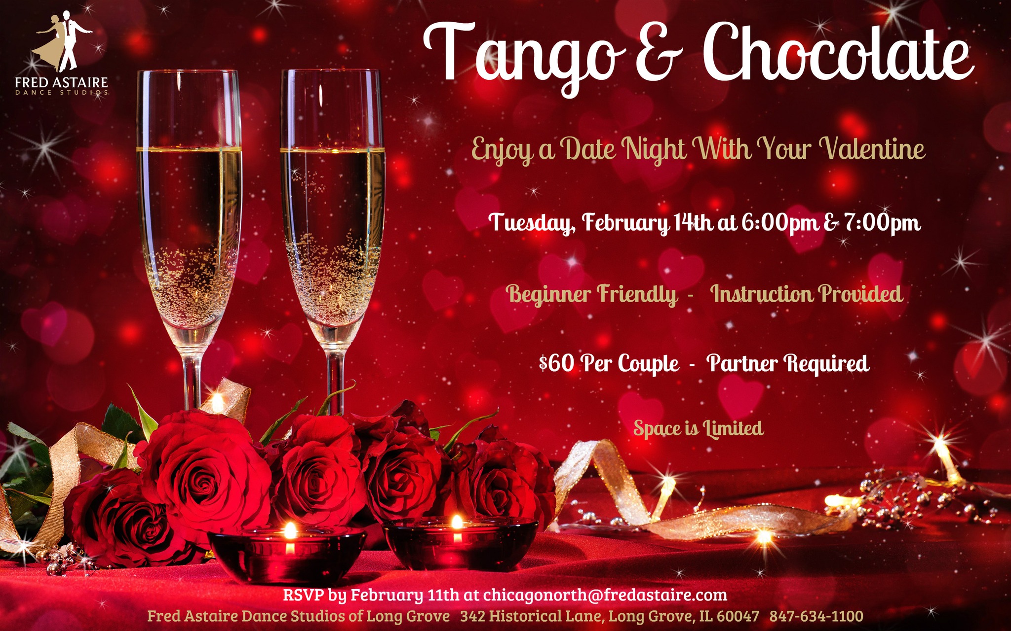 Tango & Chocolate at Fred Astaire Dance Studios