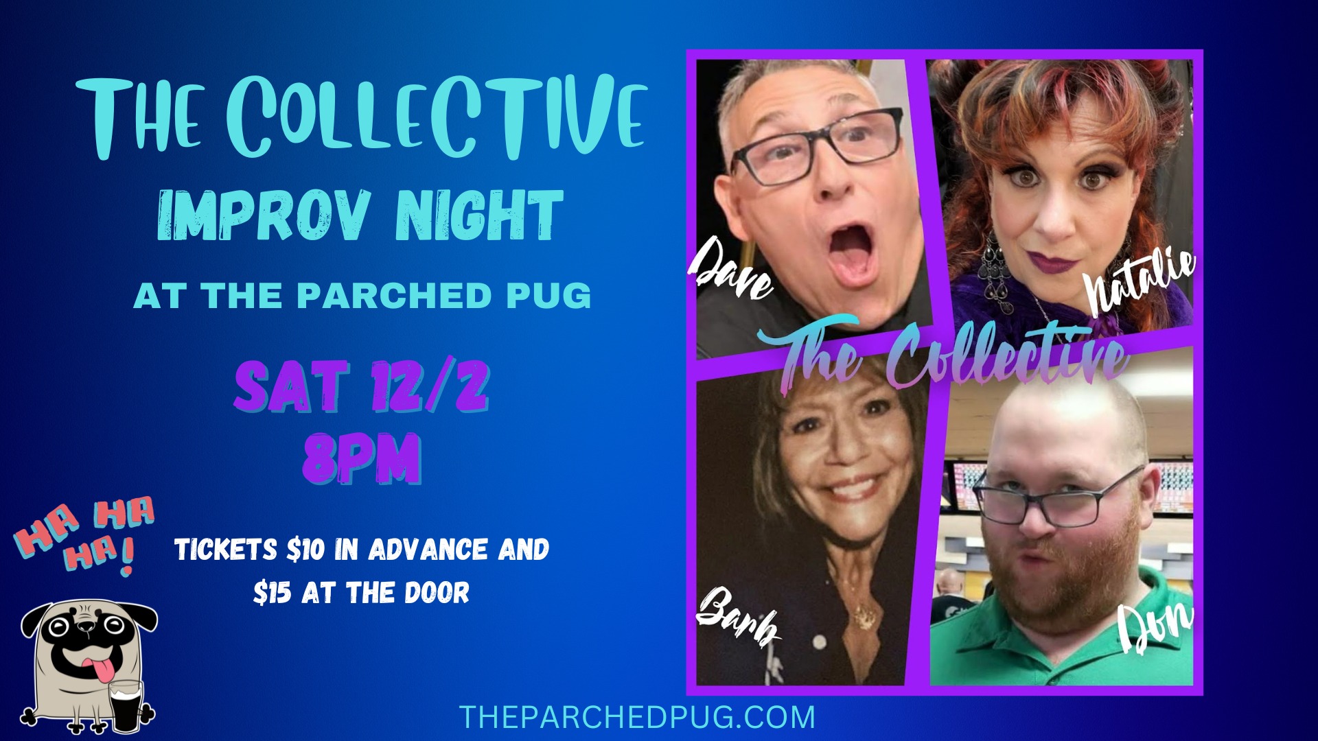 The Collective Improv Night at The Parched Pug