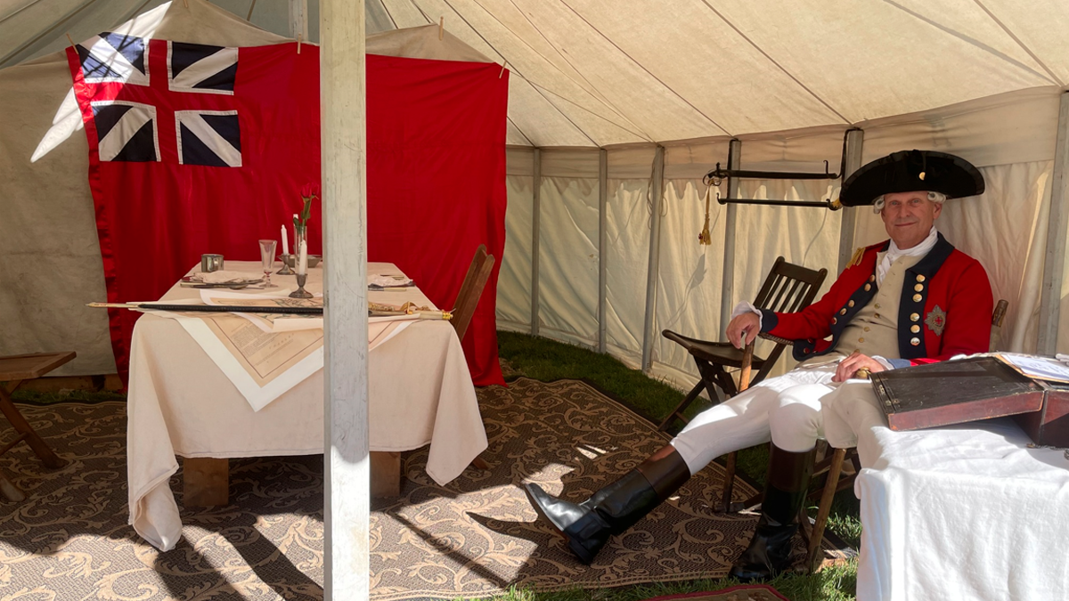 Revolutionary War Reenactment at Gelatin Park