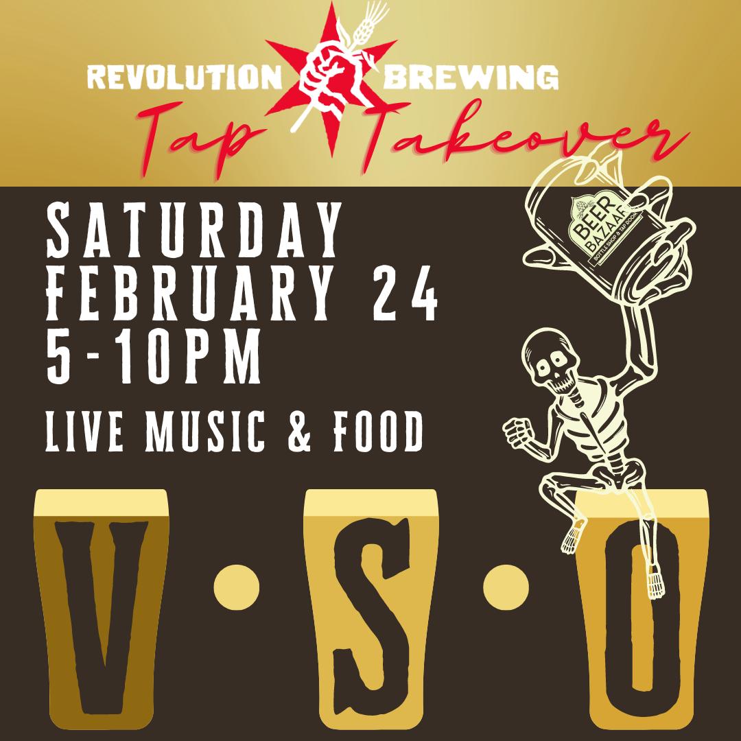 Revolution V.S.O. Tap Takeover w/ Magneen & Crafted.Que