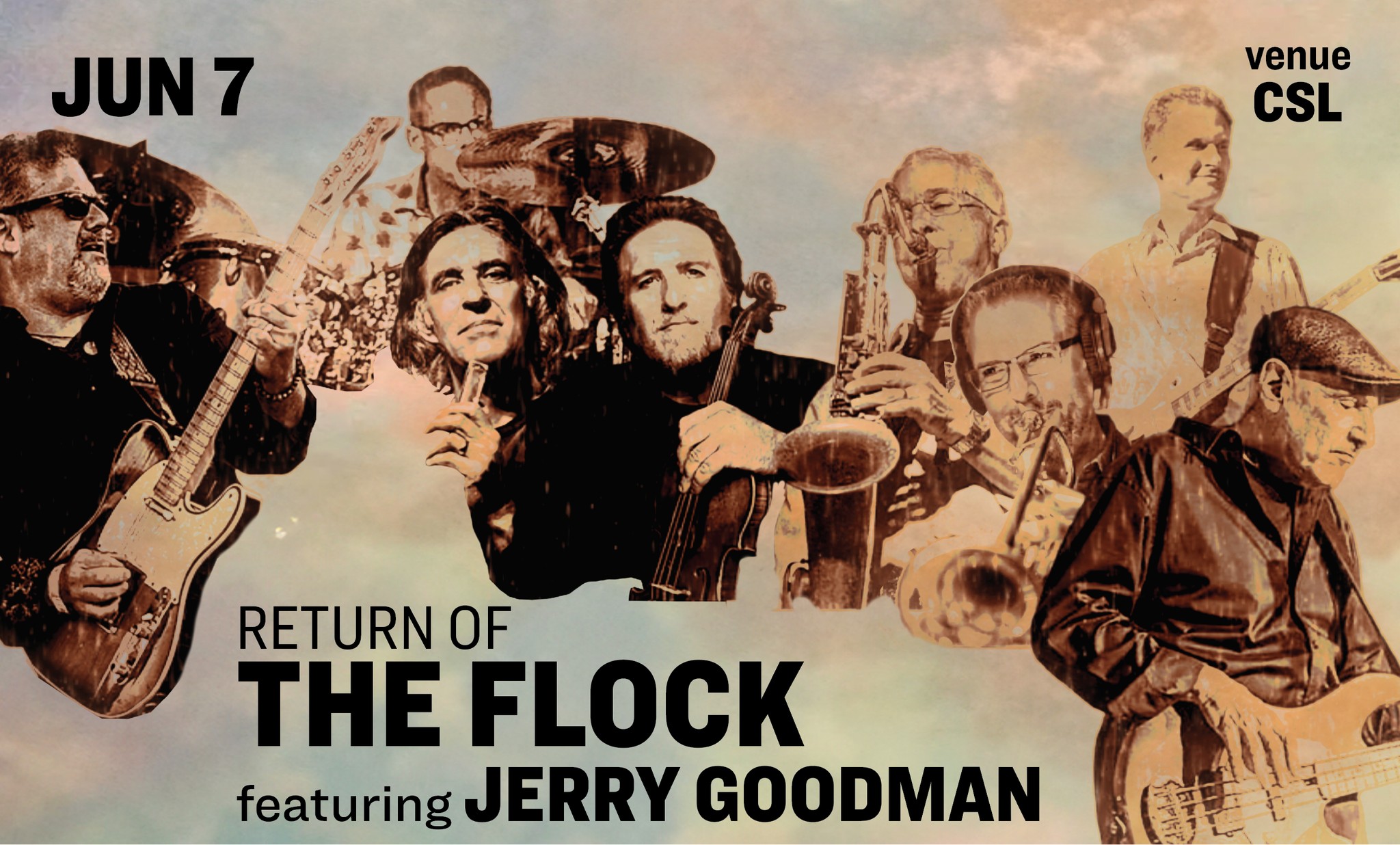 Return of the Flock Featuring Jerry Goodman at Ravinia Festival