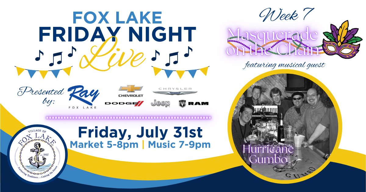 Fox Lake Friday Night Live Week 7 - Masquerade on the Chain