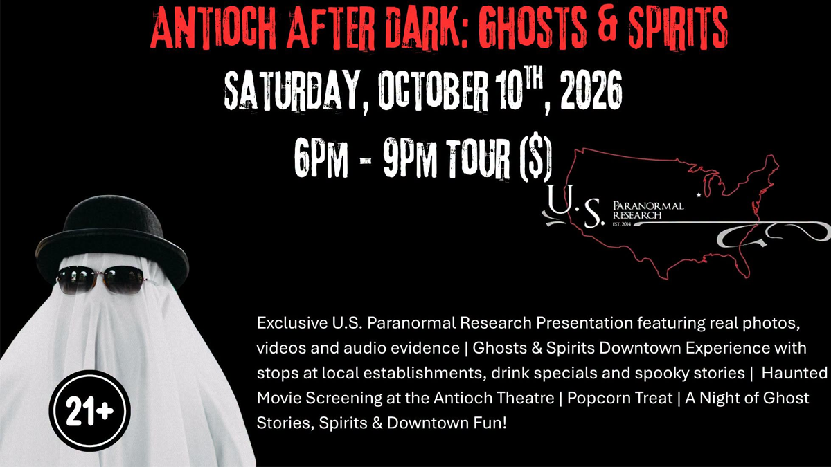 Ghosts & Spirits Downtown Experience in Antioch