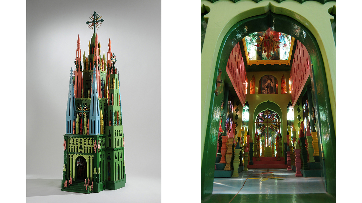 Color & Light: Charles Warner's Miniature Cathedrals