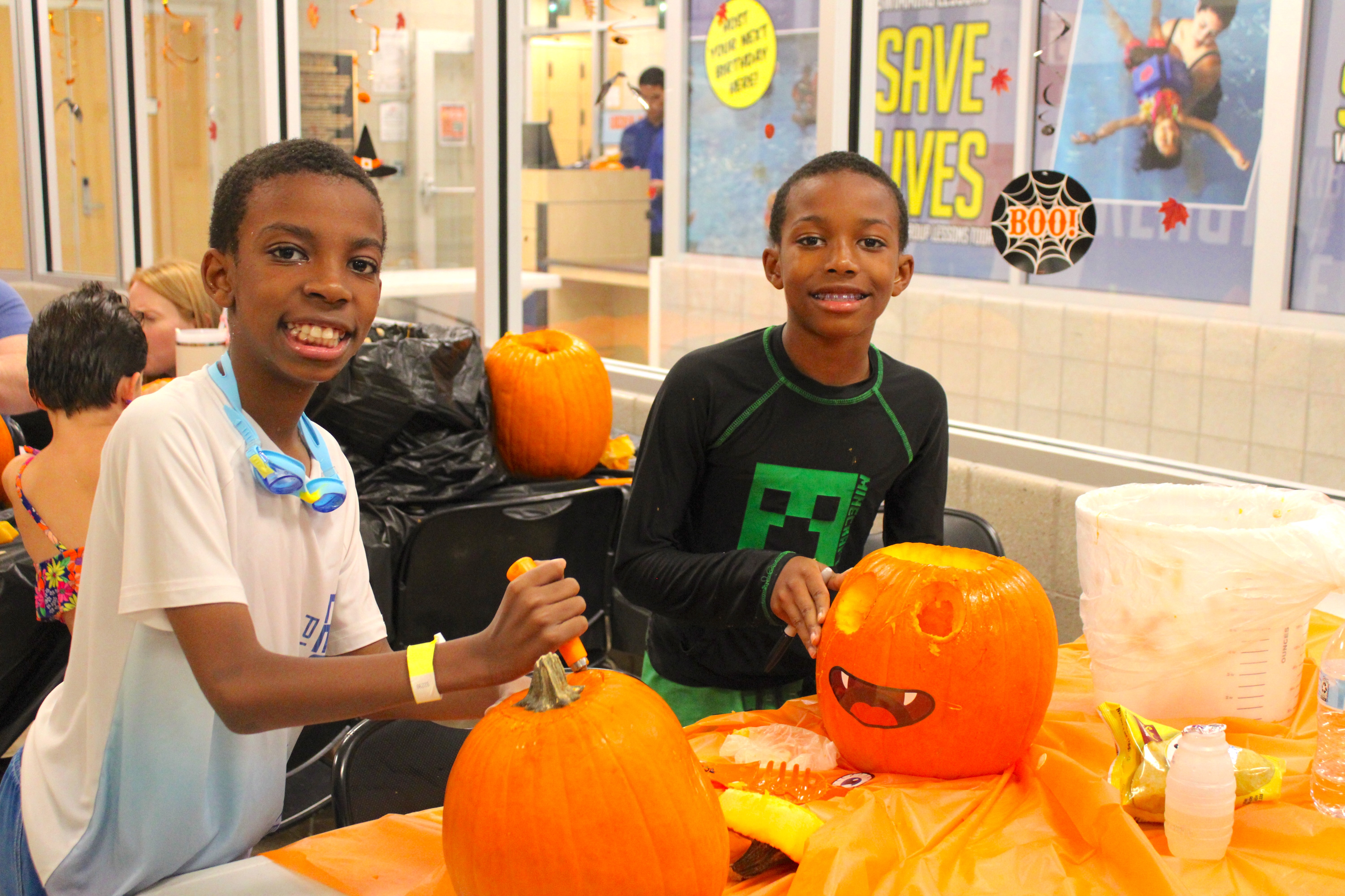 Pumpkin Carving Contest in Waukegan