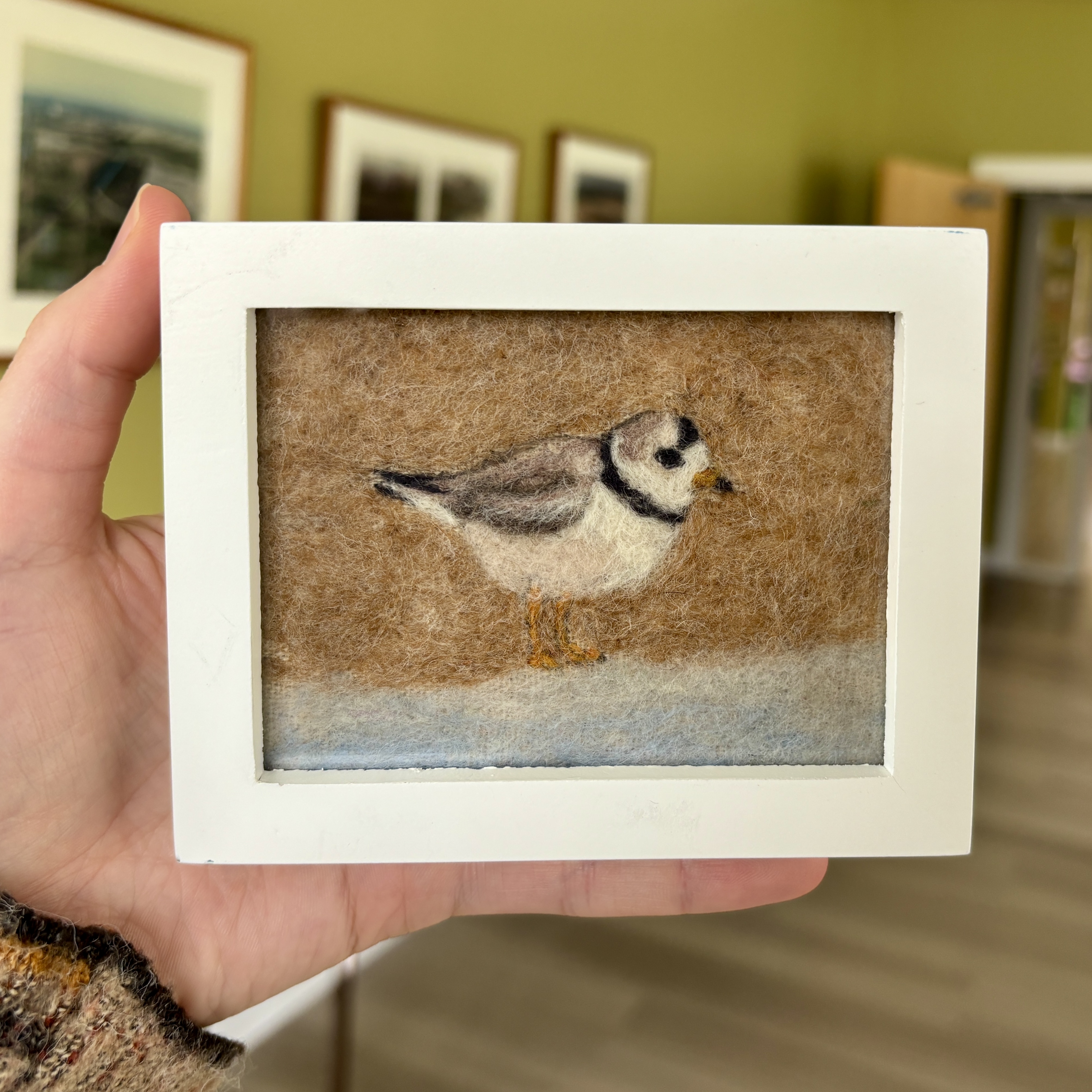 Needle Felt Workshop: Piping Plovers at Liberty Prairie Farm Store