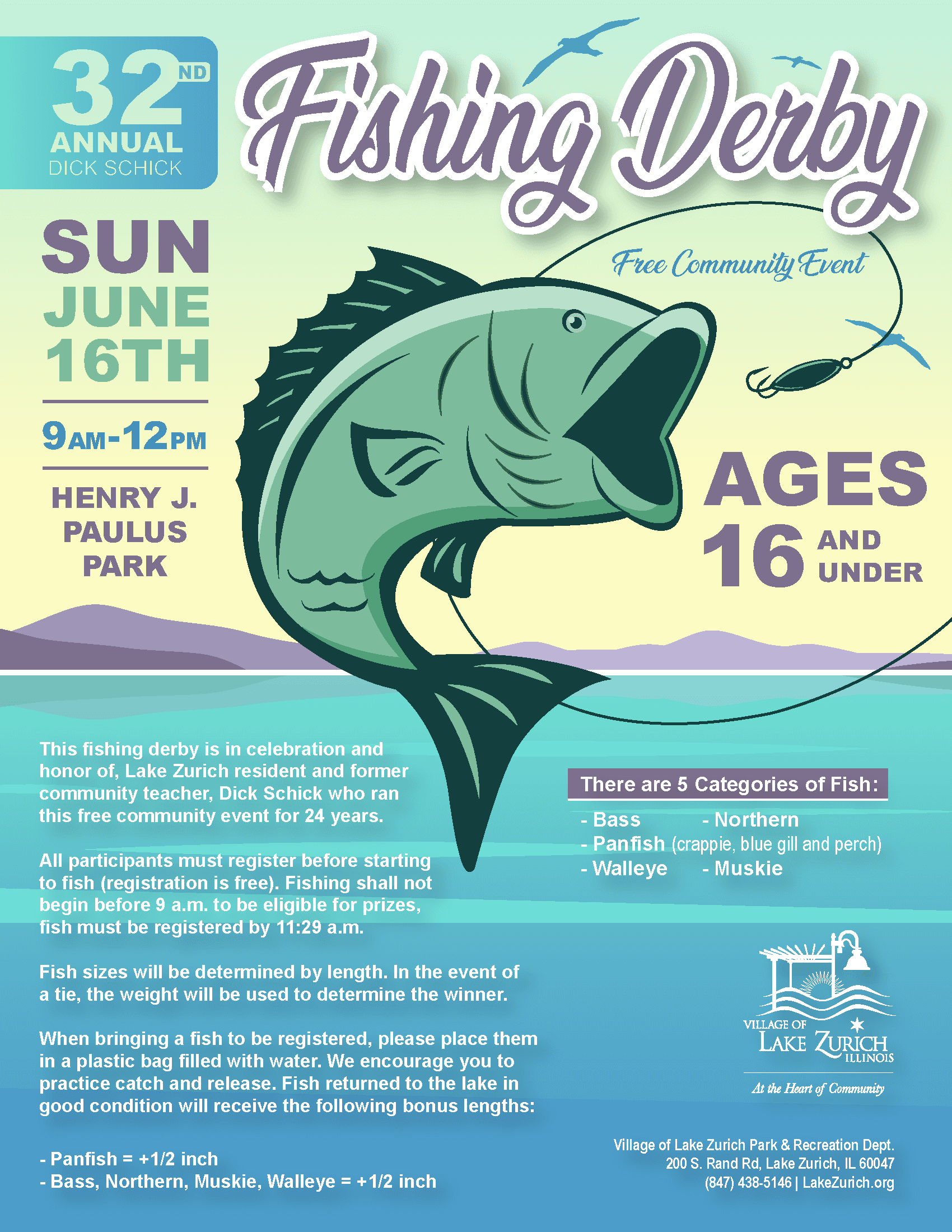 Dick Schick's Annual Fishing Derby