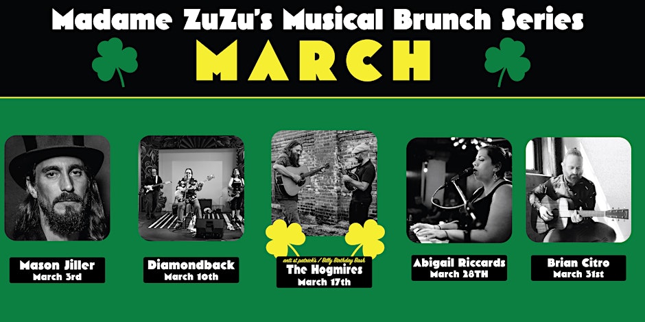 Musical Brunch Series at Madame ZuZu's