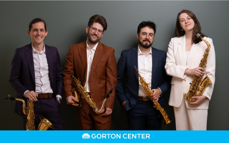 Rendezvous Arts: Nois' Saxophone Quartet at Gorton Center