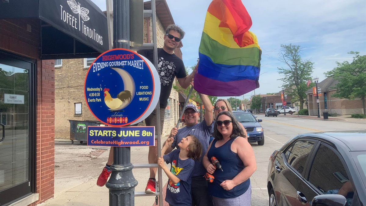 Pride in the Park at Everts Park in Highwood