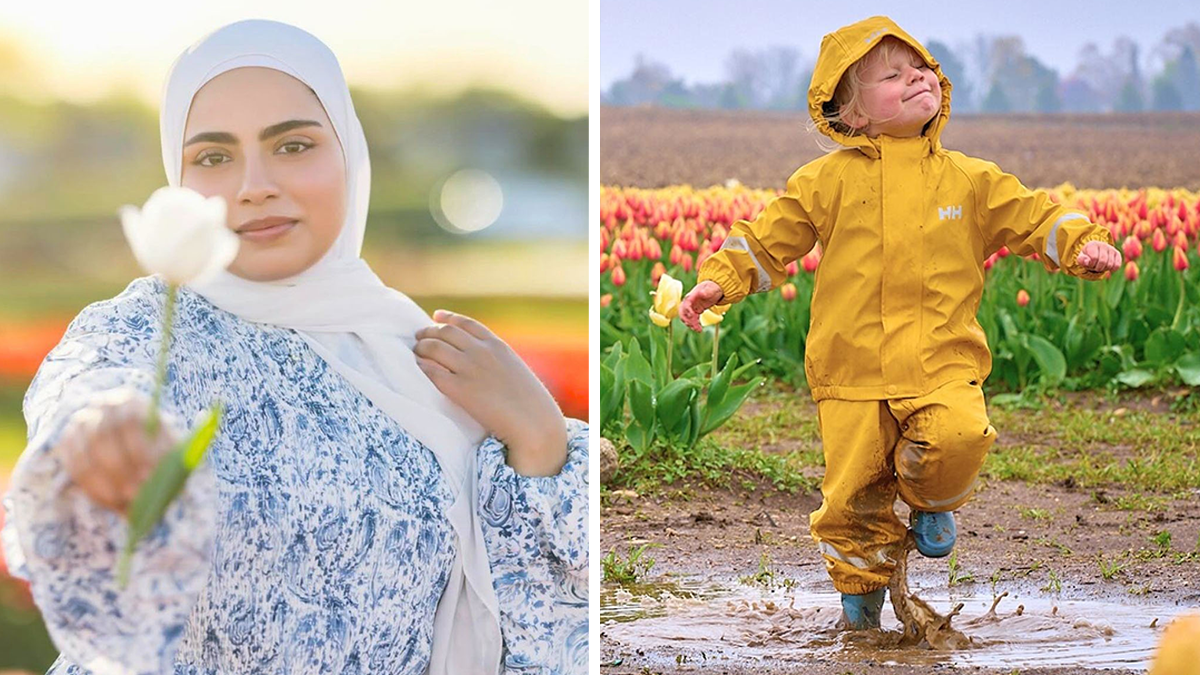 Tulip Fields Open at Richardson Adventure Farm on Earth Day