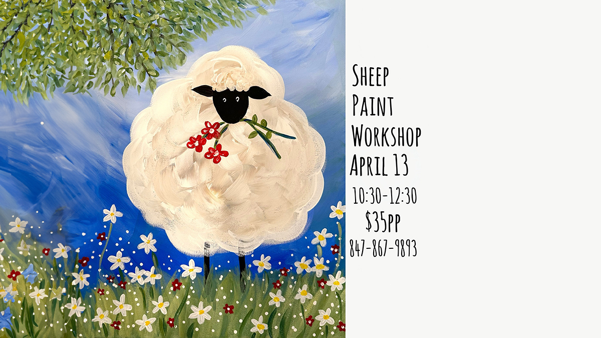 Sheep Painting Workshop at Reclaimed Artisans