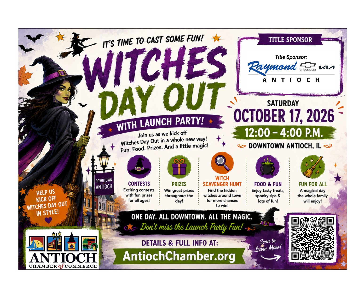 Witches Day Out with Launch Party in Downtown Antioch
