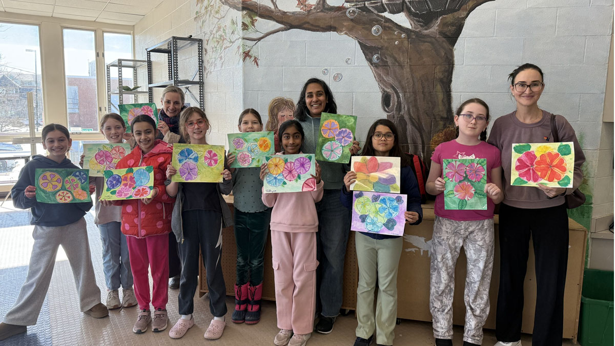 Mother's Day Watercolor Bouquet Workshop in Deerfield