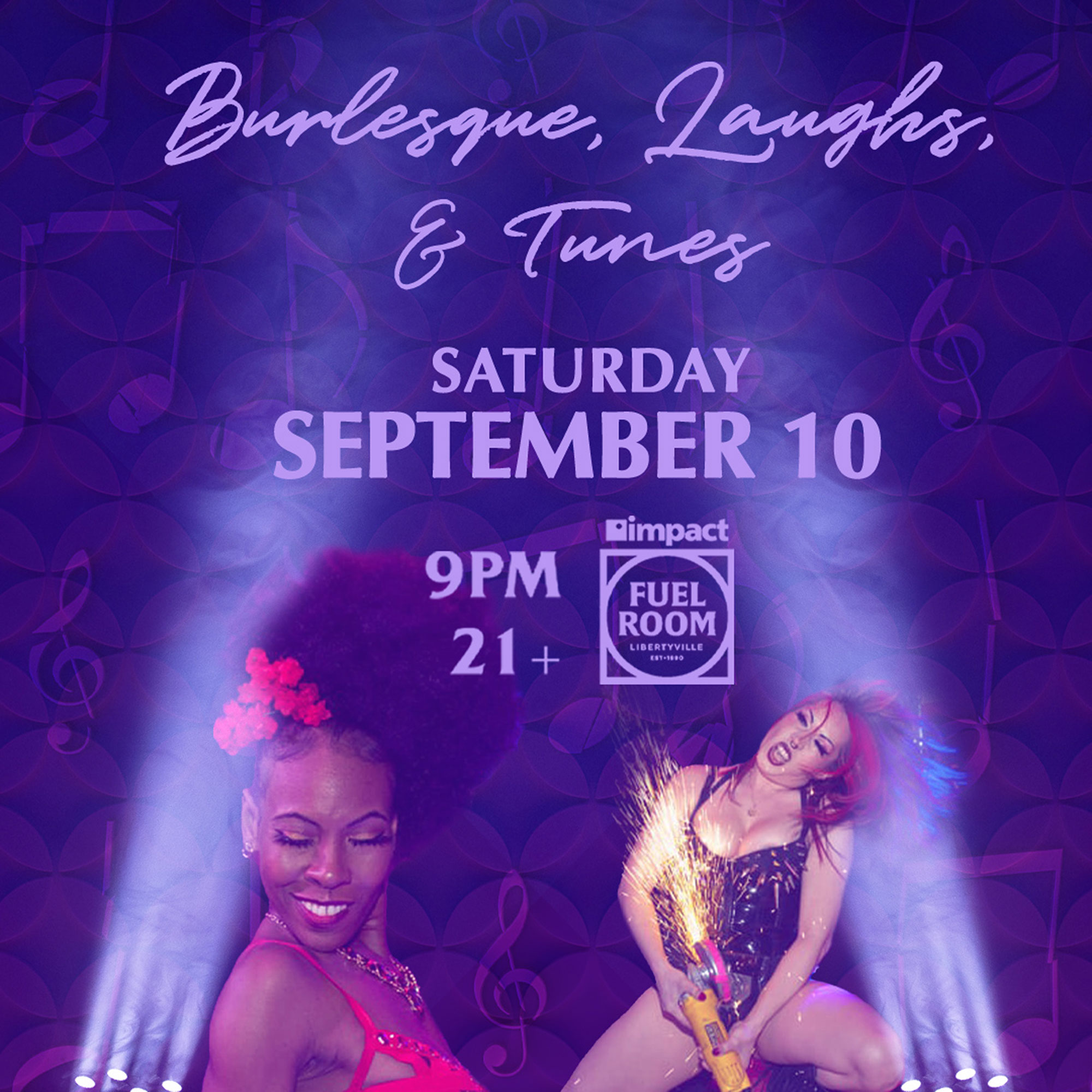 Burlesque, Laughs, and Tunes at Fuel Impact Room