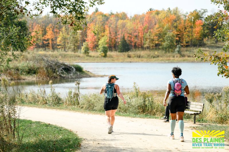 Des Plaines River Trail Races in Vernon Hills