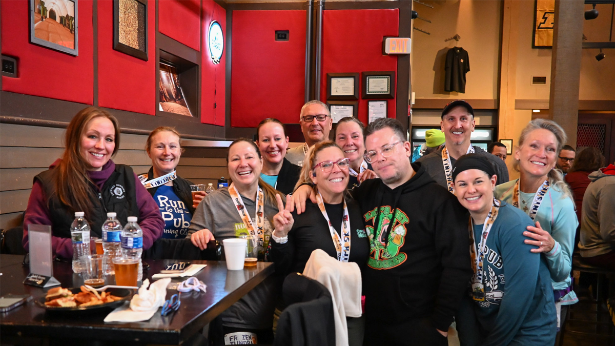 After Party at Half Day Brewing's 5k Frozen Tundra Race