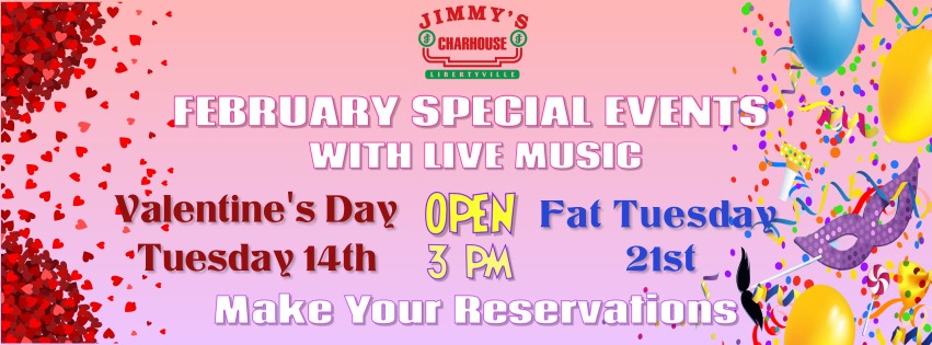 Fat Tuesday at Jimmy's Charhouse