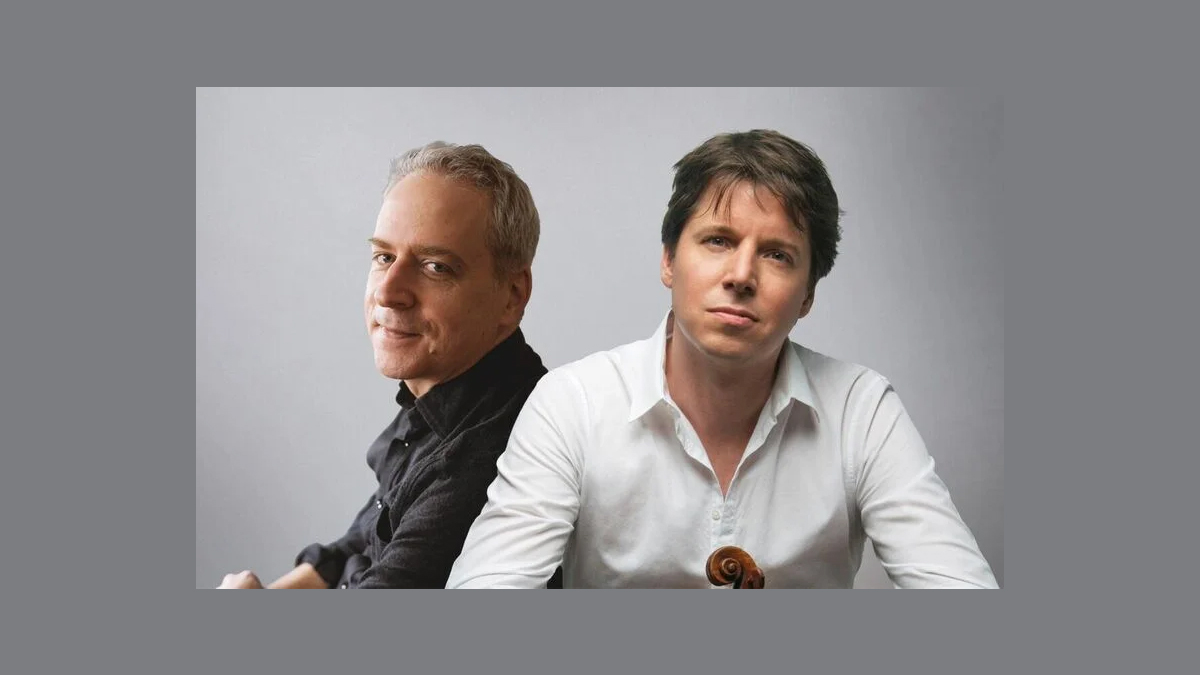 Joshua Bell and Jeremy Denk at Ravinia Festival's Martin Theatre
