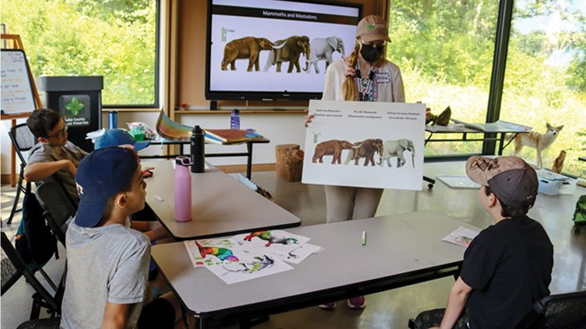Prehistoric Lake County at Dunn Museum in Libertyville