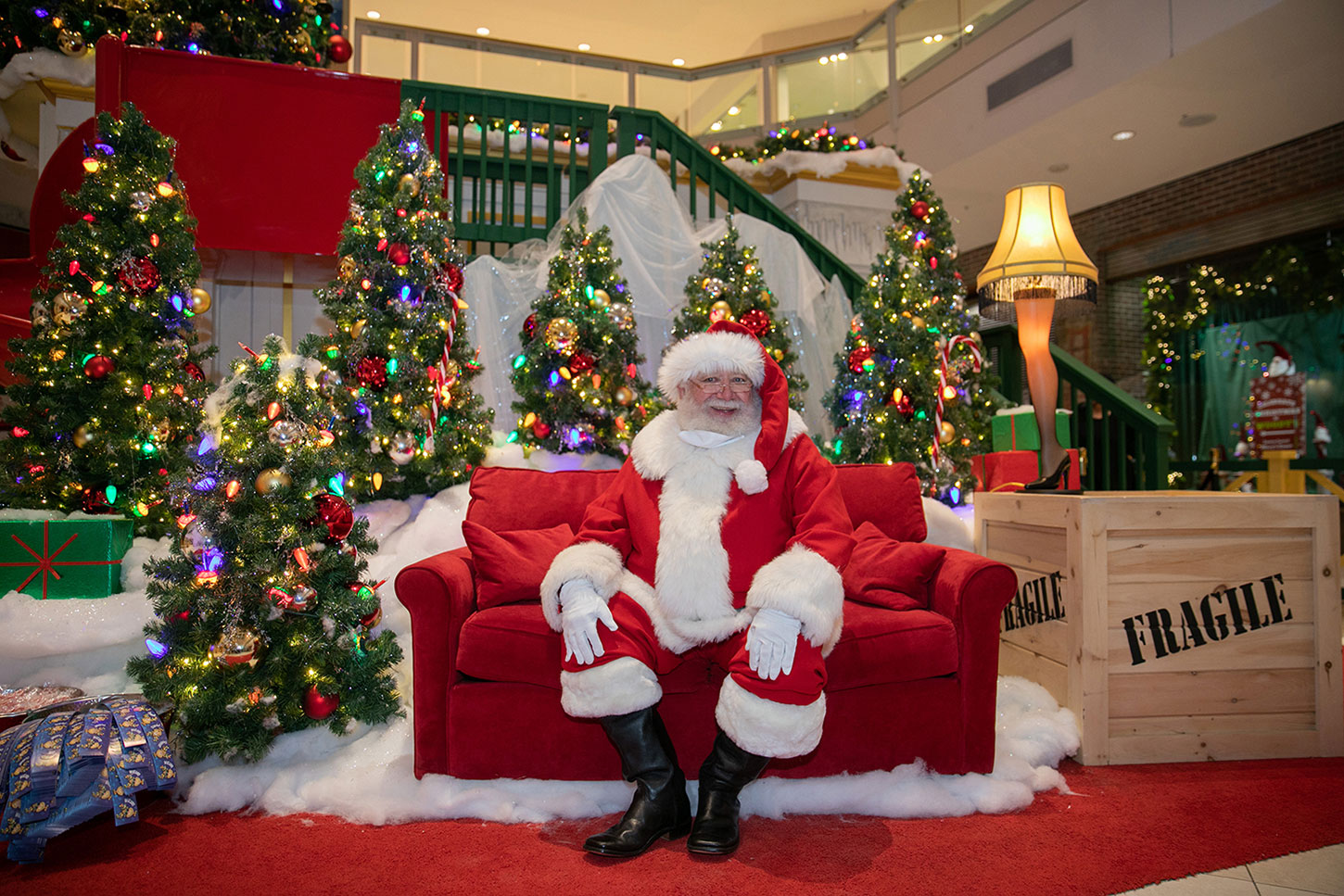 Photos with Santa: 