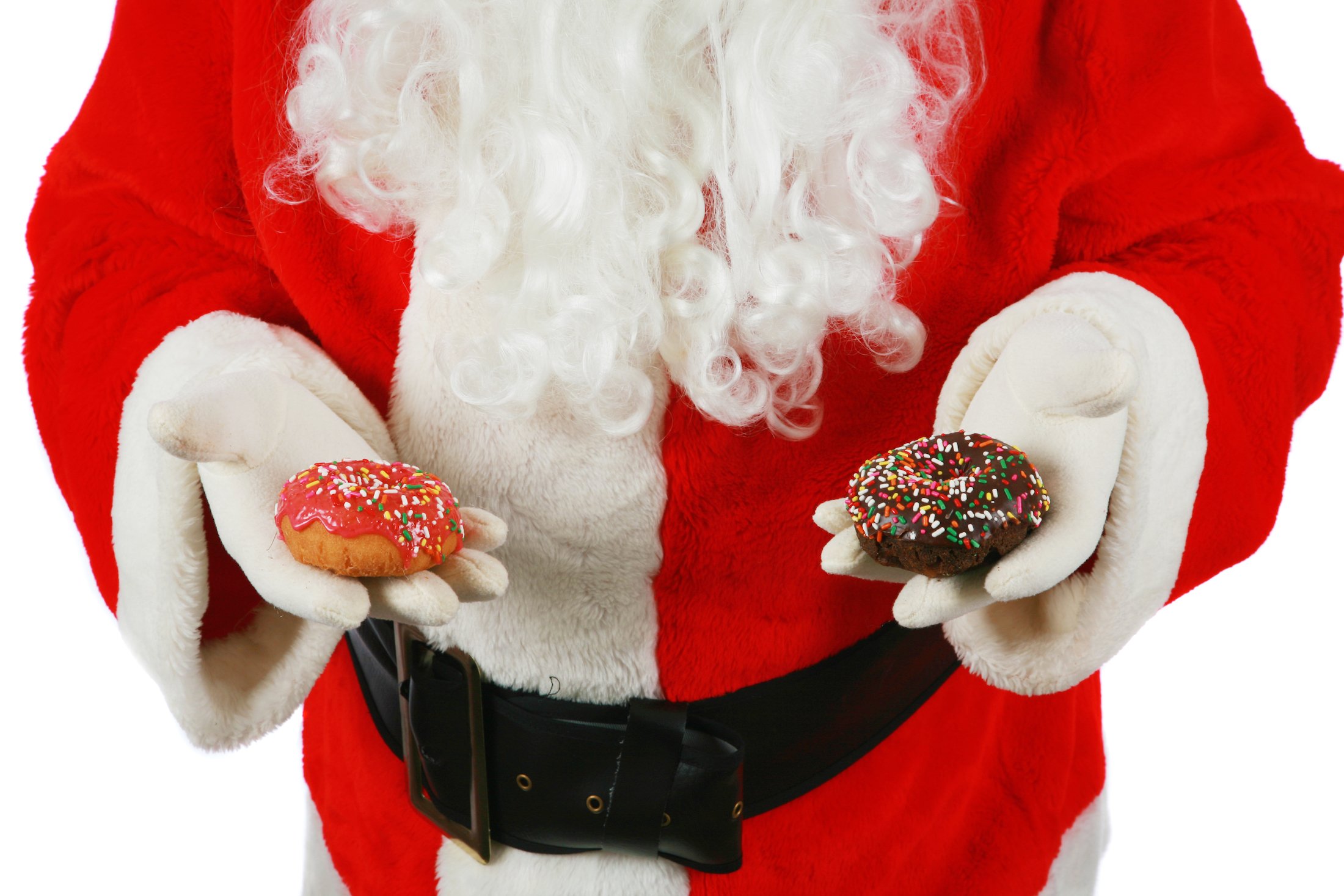 Donuts with Santa at the Crawford Warming House