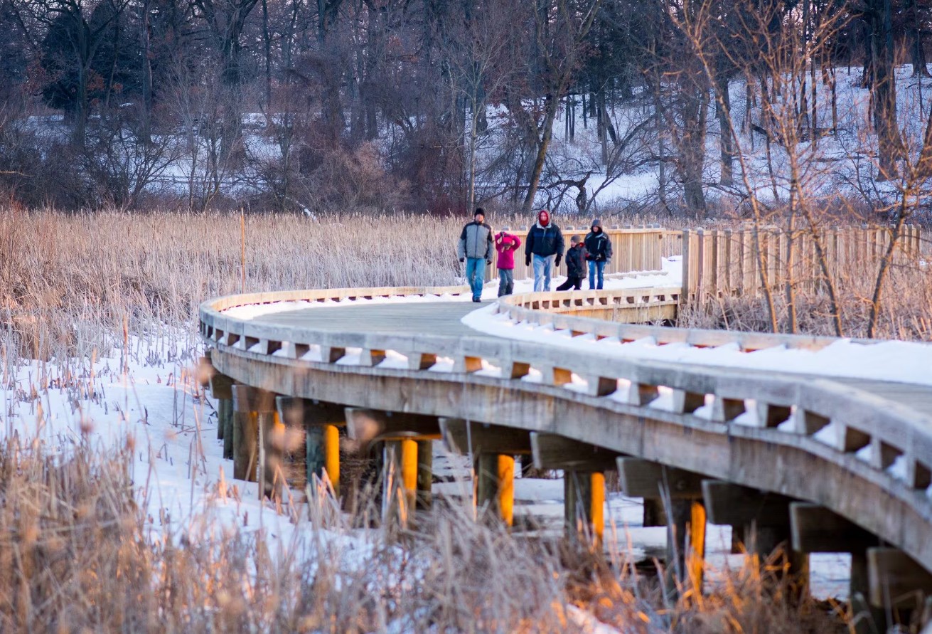 Take an Evening Stroll on Solar Lit Trails at Lake County Forest Preserves