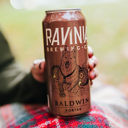 Baldwin Porter by Ravinia Brewing Company in Highland Park